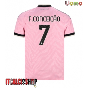 Juventus Francisco Conceicao #7 Seconda Maglia 2026-27 Manica Corta Juventus Francisco Conceicao #7 Seconda Maglia 2026-27 Manica Corta